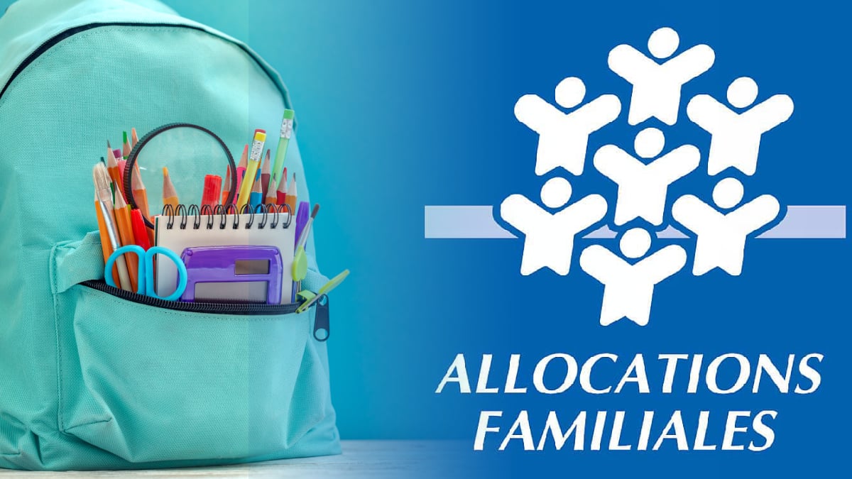 rentrée scolaire caf