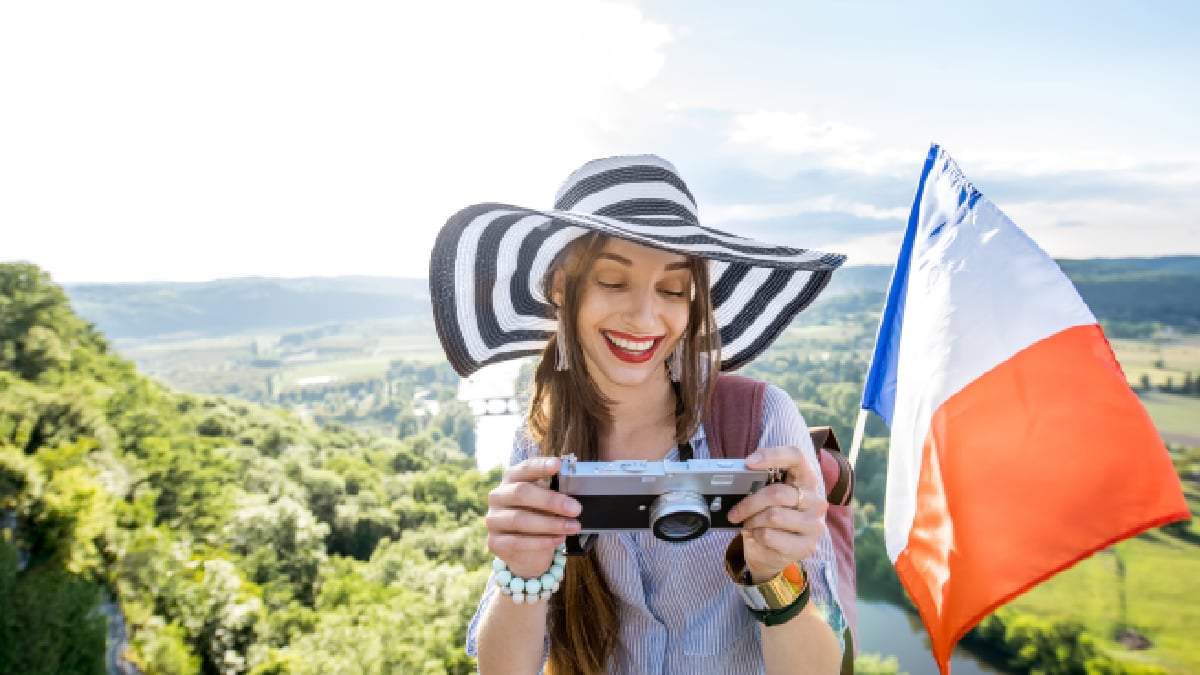 vacances drapeau français